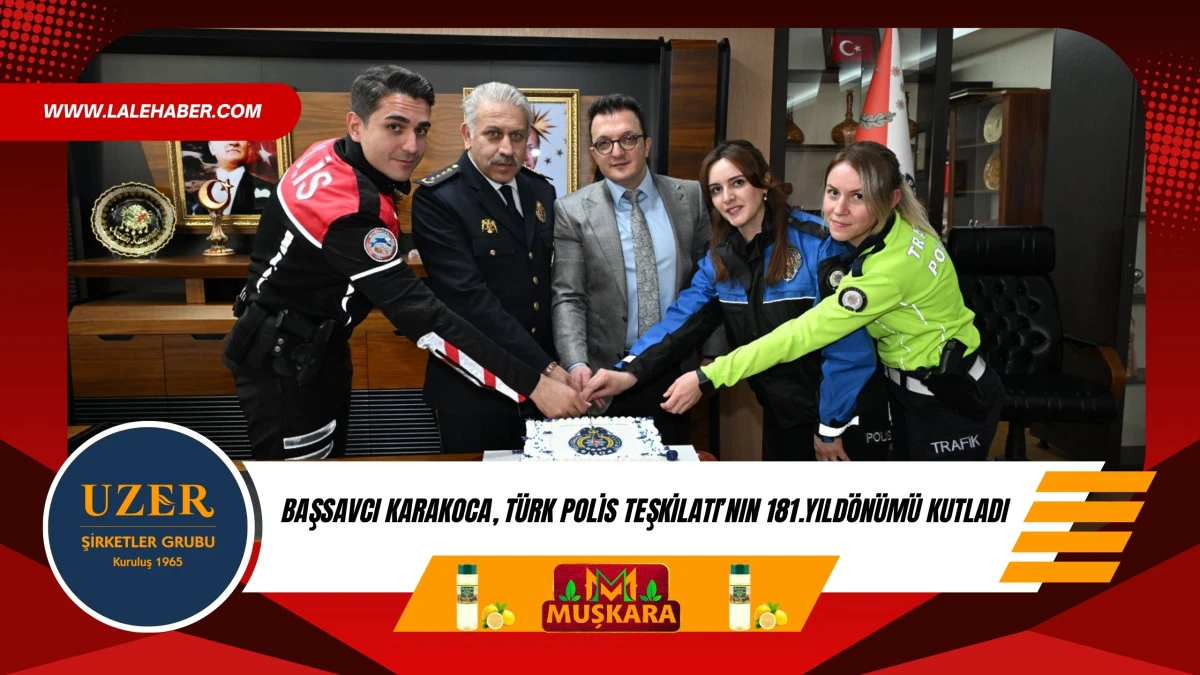 Nevşehir Cumhueiyet Başsavcısı Karakoca, Türk Polis Teşkilatı'nın 181.yıldönümü kutladı