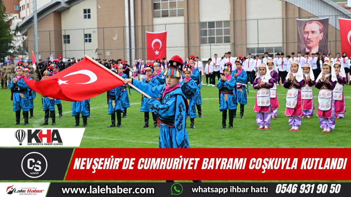 Nevşehir'de Cumhuriyet Bayramı coşkuyla kutlandı