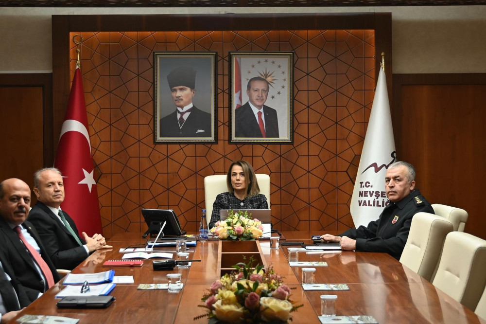 Nevşehir'de İl Asayiş Kurul toplantısı yapıldı