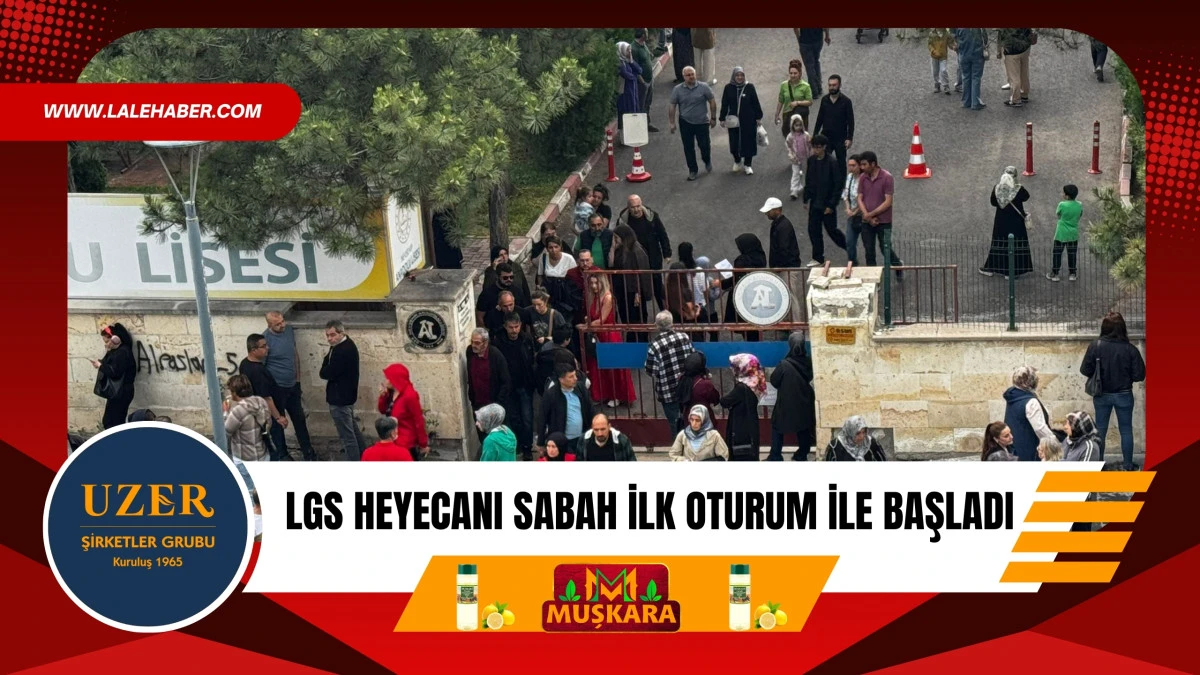 Nevşehir'de LGS heyecanı ilk oturum ile başladı
