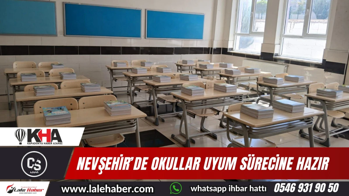Nevşehir'de öğrenciler için uyum süreci yarın başlıyor
