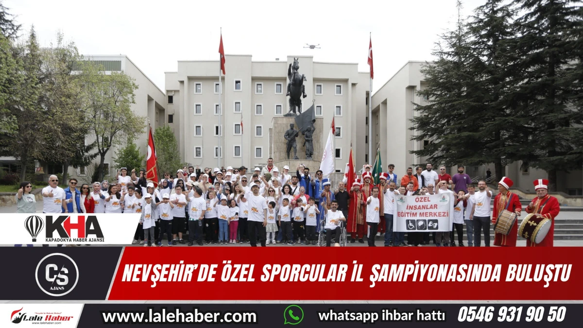 Nevşehir’de özel sporcular il şampiyonasında buluştu