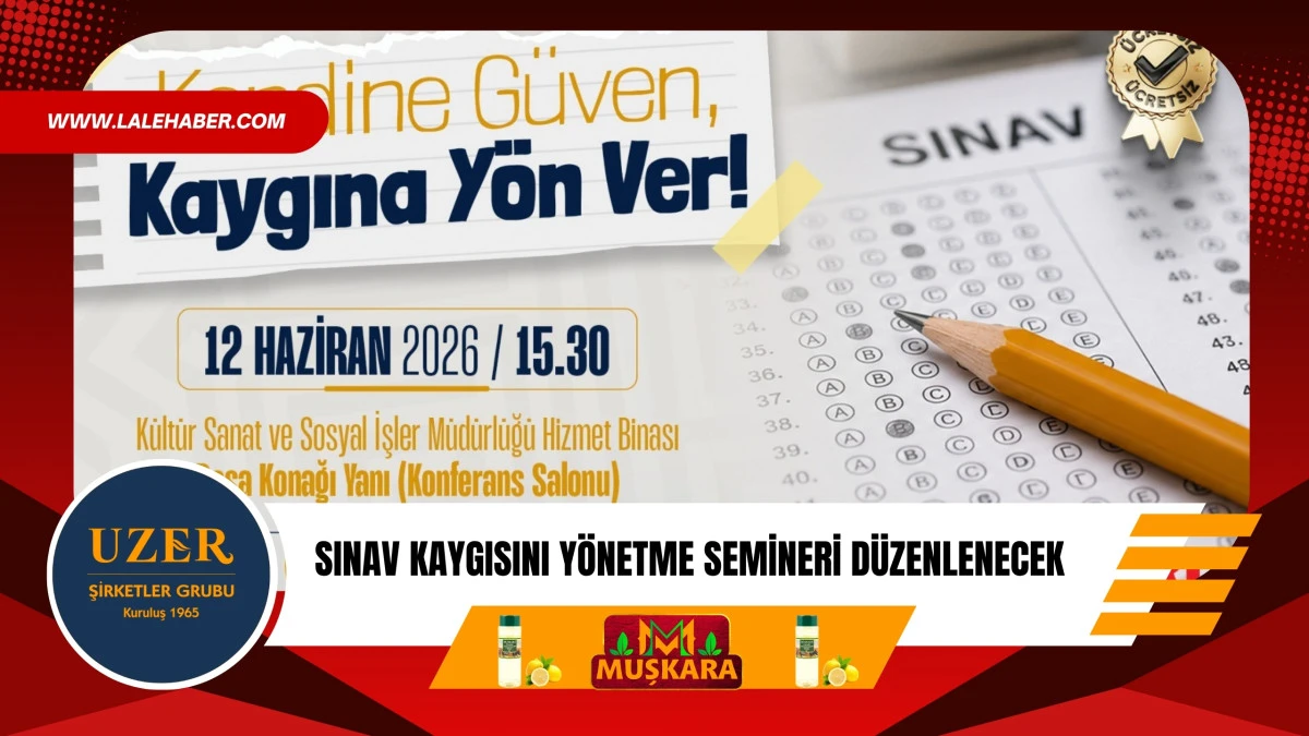Nevşehir’de sınav kaygısını yönetme semineri düzen
