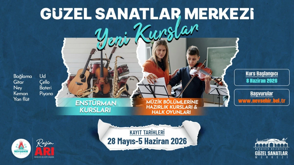 Nevşehir’de ücretsiz kurslar sizi bekliyor