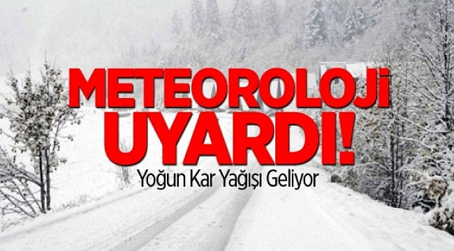 Nevşehir’e kuvvetli yoğun kar yağışı uyarısı yapıldı