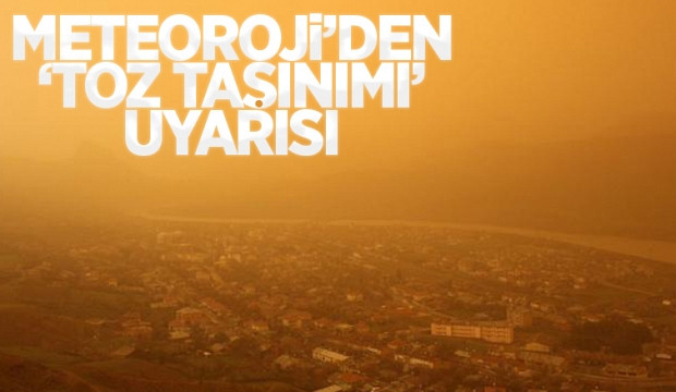 Nevşehir’e toz taşınımı uyarısı yapıldı