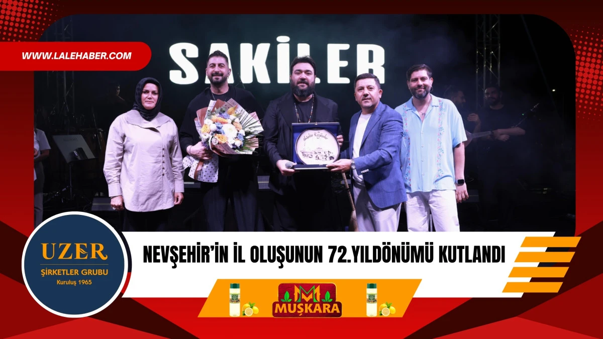 Nevşehir'in il oluşunun 72.yıld&ouml;n&uuml;m&uuml; kutlandı