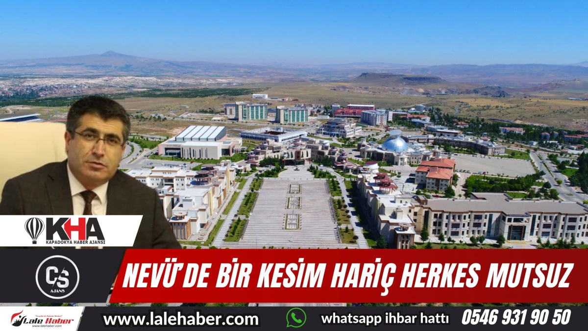 NEVÜ’de öğrenciler Rektör Aktekin hakkında CİMER’e şikayet yağdırıyor