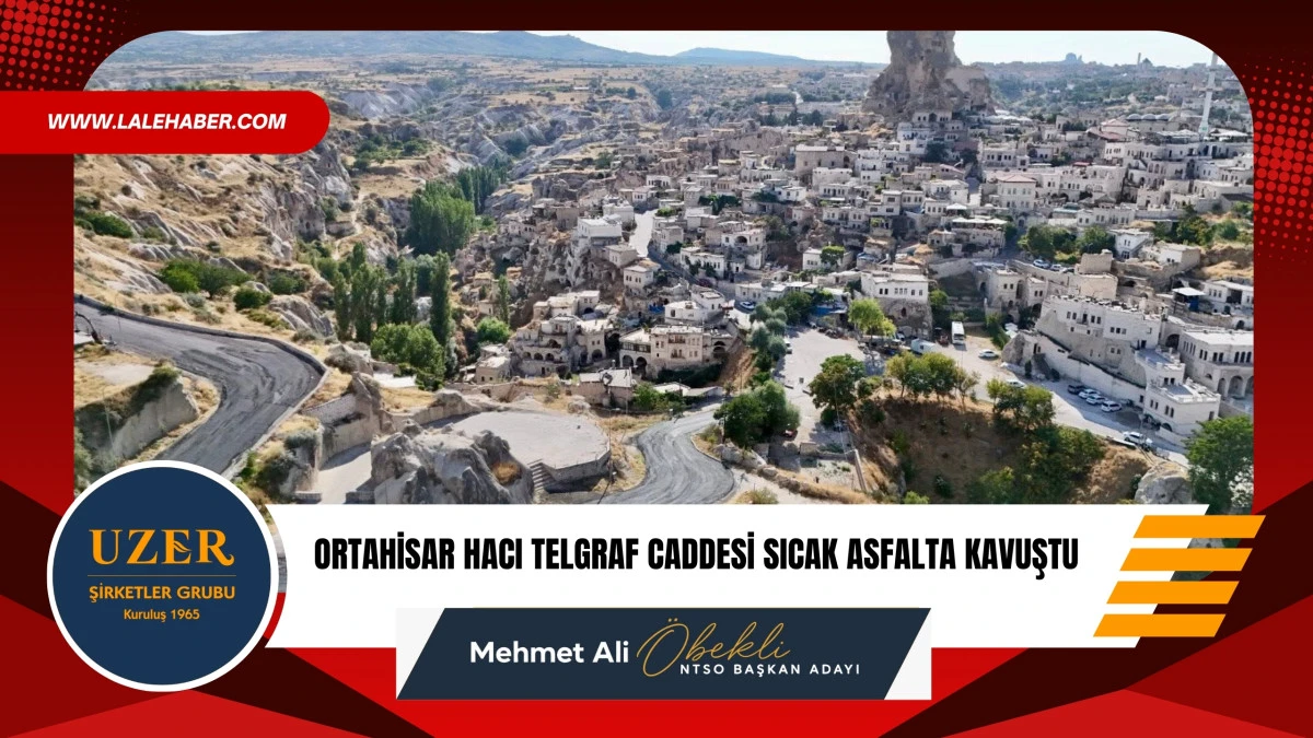 Ortahisar Hacı Telgraf Caddesi sıcak asfalta kavuştu