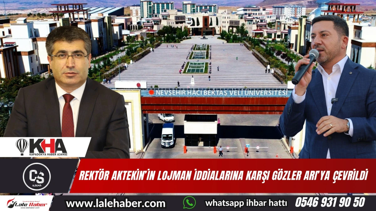 Rektör Aktekin'in usulsüz lojman düzenlemesinde gözler Arı'ya çevrildi
