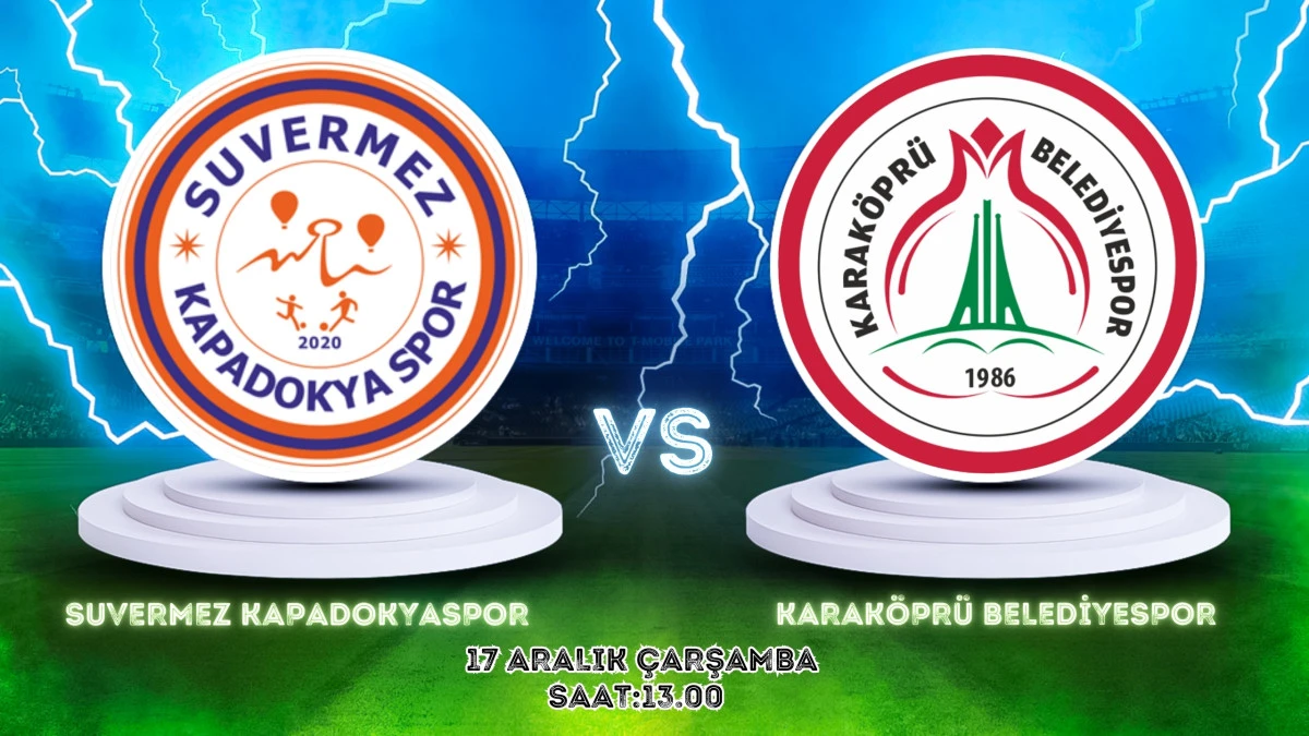 Suvemez Kapadokyaspor, Karaköprü Belediyespor ile karşılaşacak