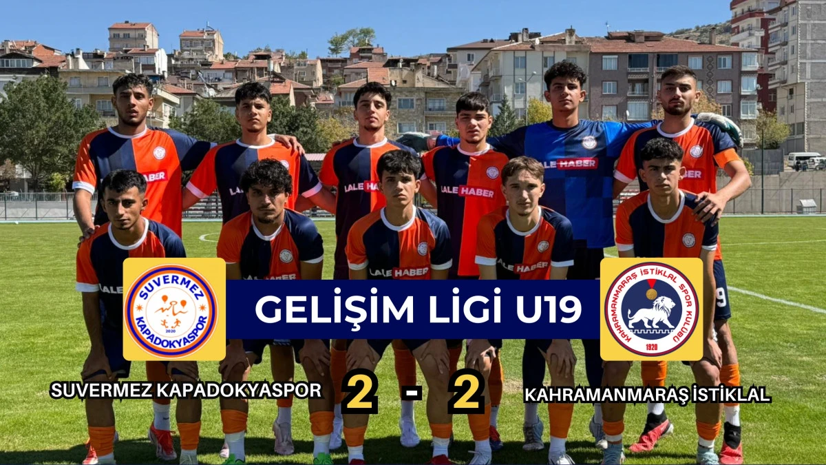 Suvermez Kapadokyaspor: 2 Kahramanmaraş İstiklalspor: 2 (U19 Ligi)