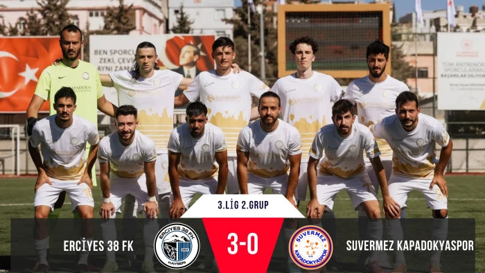 Suvermez Kapadokyaspor, Kayseri deplasmanından eli boş döndü