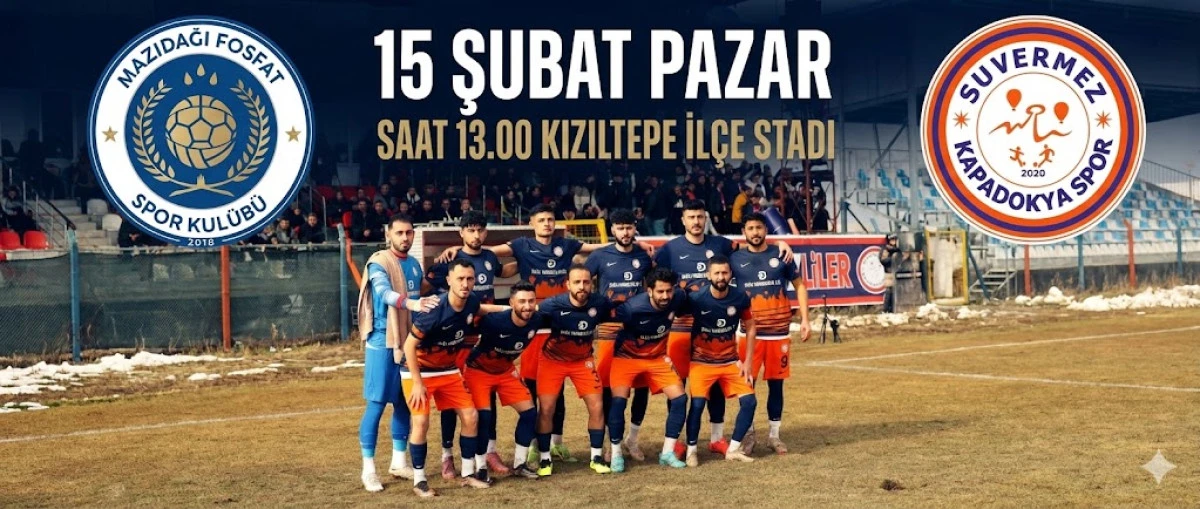 Suvermez Kapadokyaspor, Mazıdağ Fosfatspor ile deplasmanda karşılaşacak