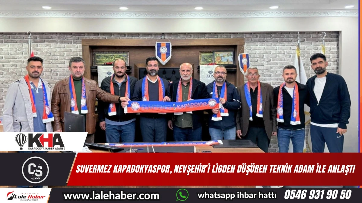Suvermez Kapadokyaspor, Nevşehir'i ligden düşüren teknik adamla anlaştı