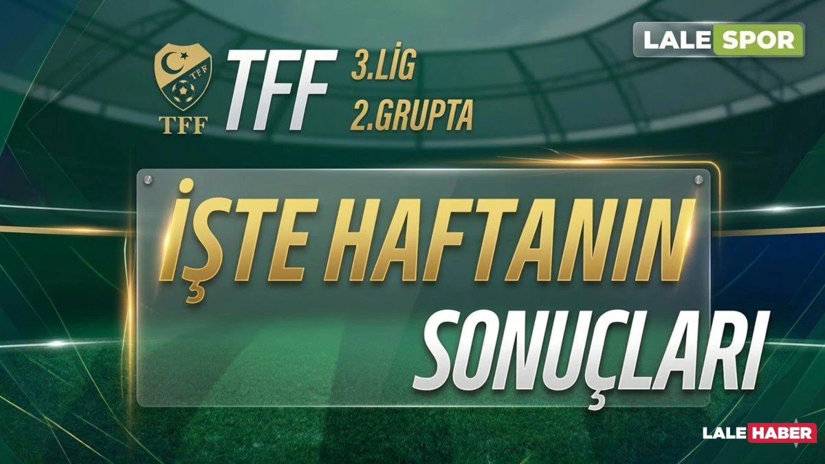 TFF 3.Lig 2.Grupta 27.haftanın sonuçları