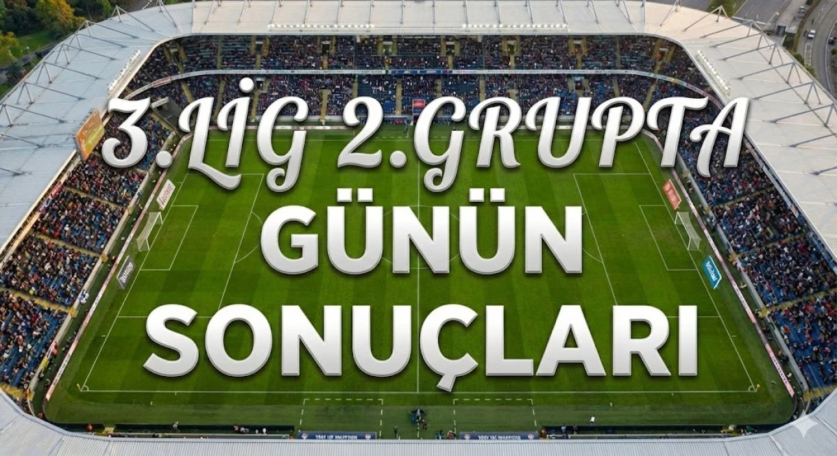 TFF 3.Lig 2.Grupta g&uuml;n&uuml;n sonu&ccedil;ları