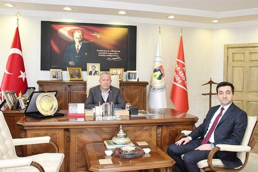 TKDK Koordinatörü Şenoğlu'dan NTB Başkanı Salaş'a ziyaret