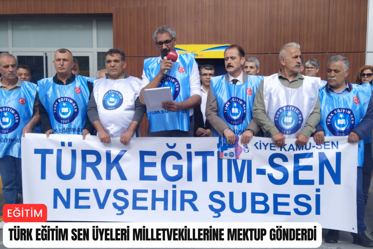 Türk Eğitim Sen üyeleri milletvekillerine mektup gönderdi