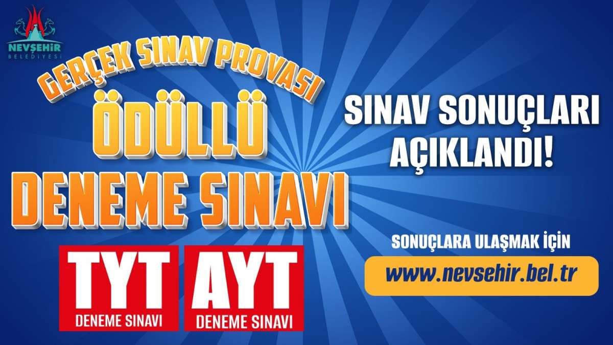 TYT ve AYT deneme sınav sonuçları açıklandı