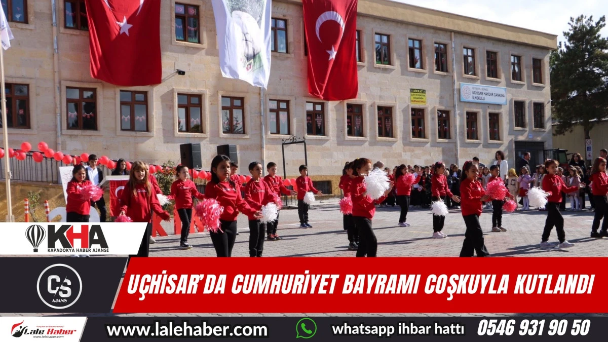 Uçhisar'da Cumhuriyet Bayramı coşkusu yaşandı