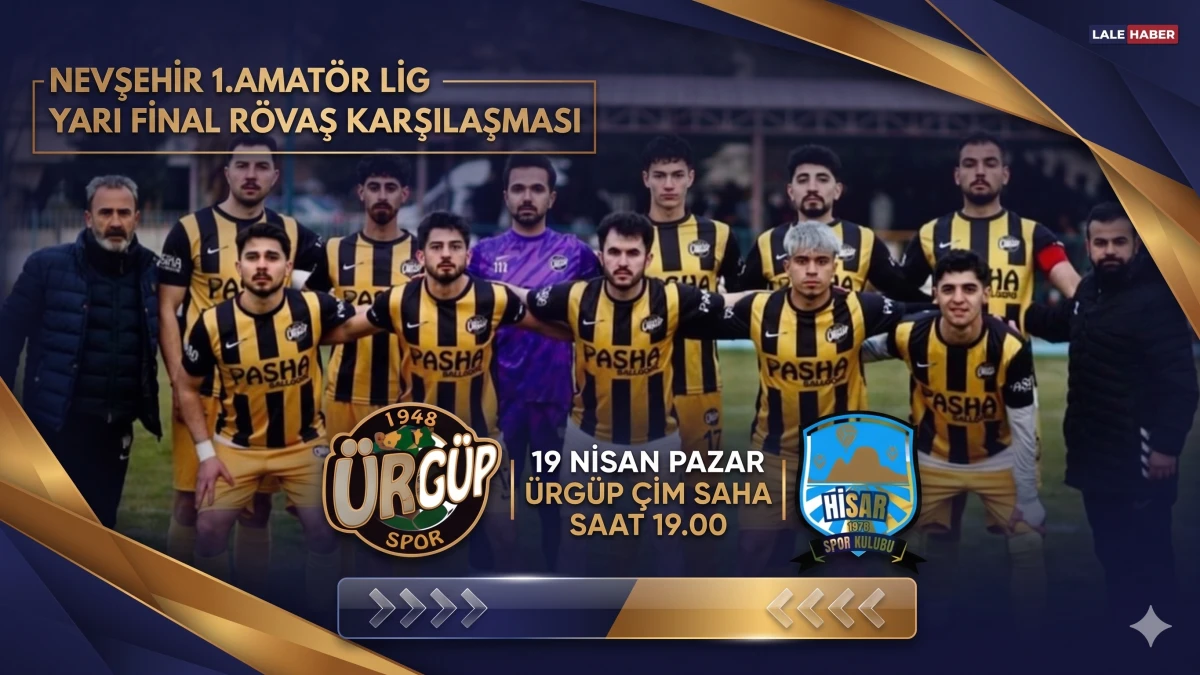 &Uuml;rg&uuml;pspor-Hisarspor r&ouml;vanş ma&ccedil;ında karşılaşacak