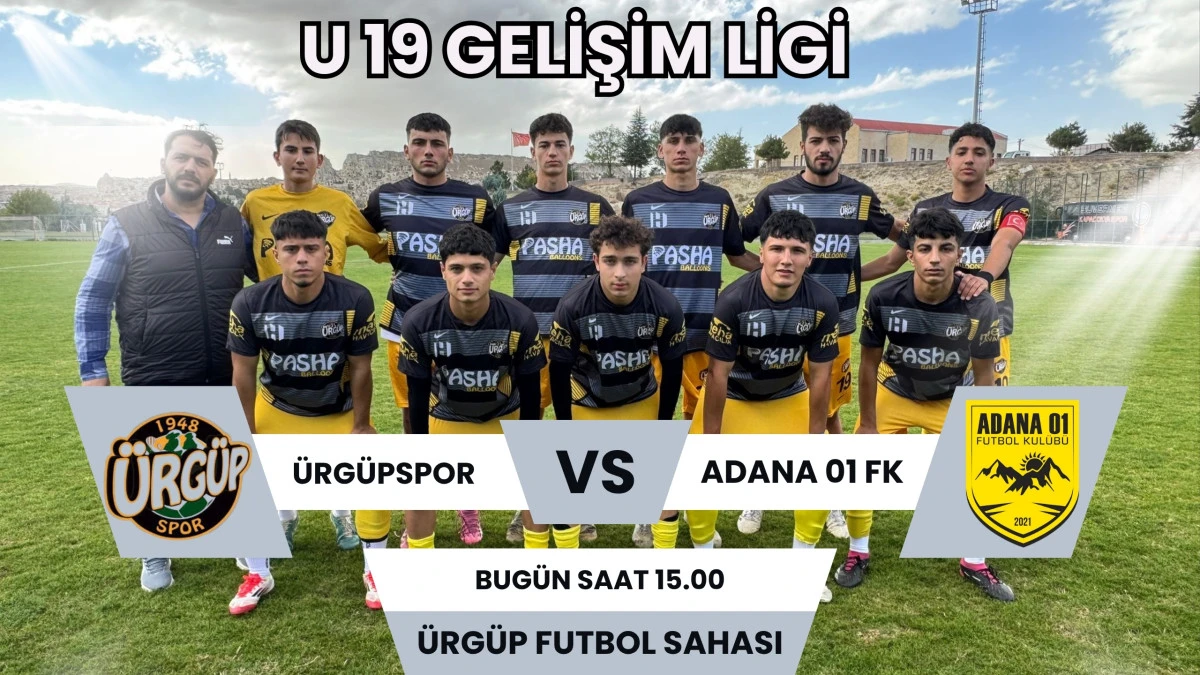 Ürgüpspor U19 Liginde Adana 01 FK ile karşılaşacak