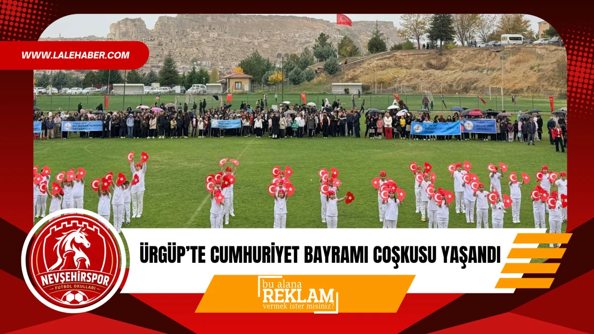 &Uuml;rg&uuml;p&rsquo;te Cumhuriyet Bayramı coşkusu yaşandı