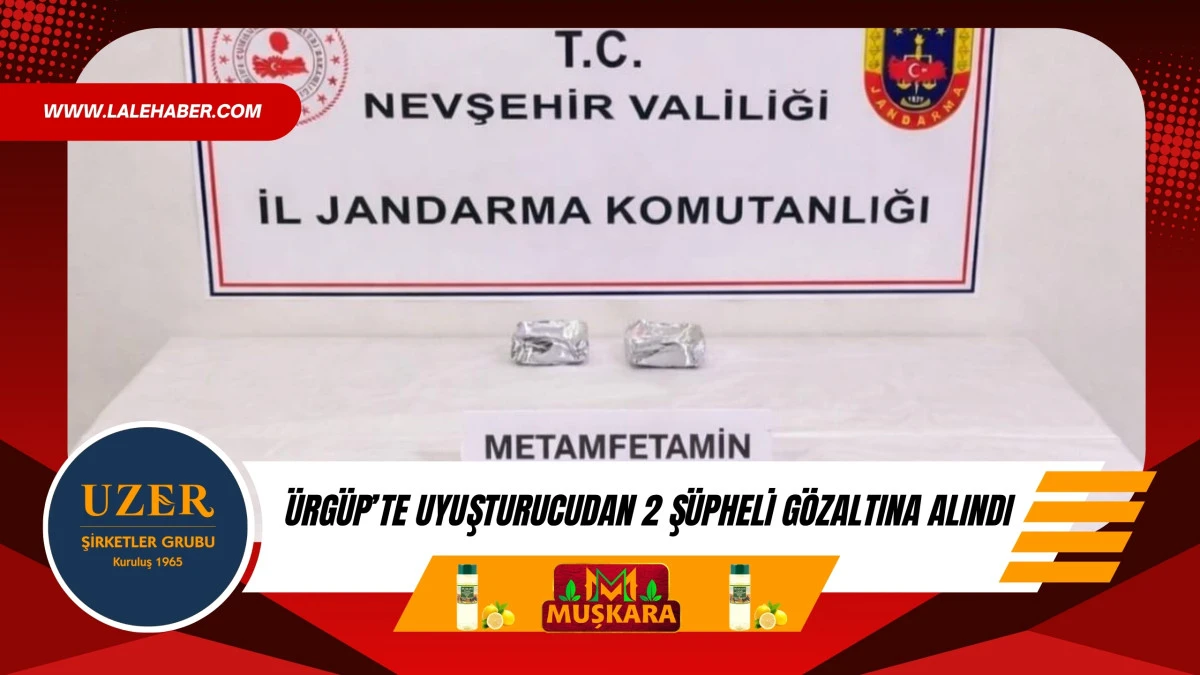 Ürgüp'te uyuşturucudan 2 kişi gözaltına alındı