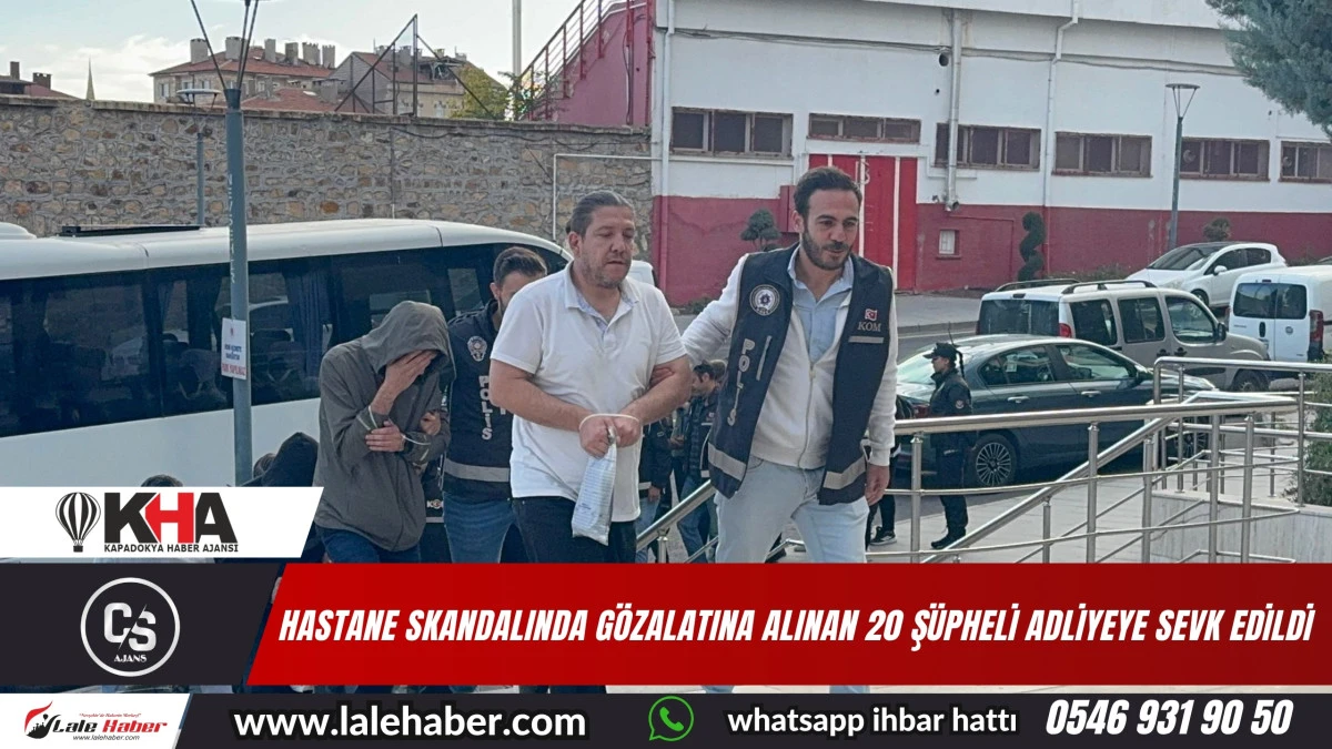 Uyuşturucu testi operasyonunda gözaltına alınan şüpheliler adliyeye sevk edildi