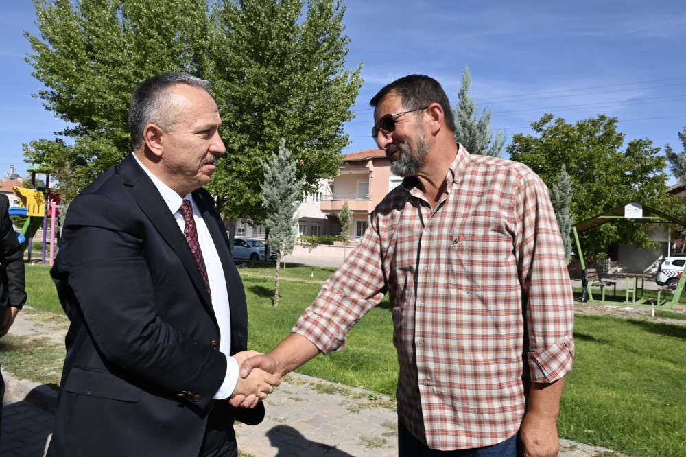 Vali Fidan, Gülşehir’de Afrin şehidinin ailesini ziyaret etti