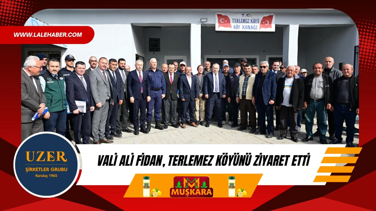 Vali Fidan, Terlemez köyünde vatandaşlarla buluştu