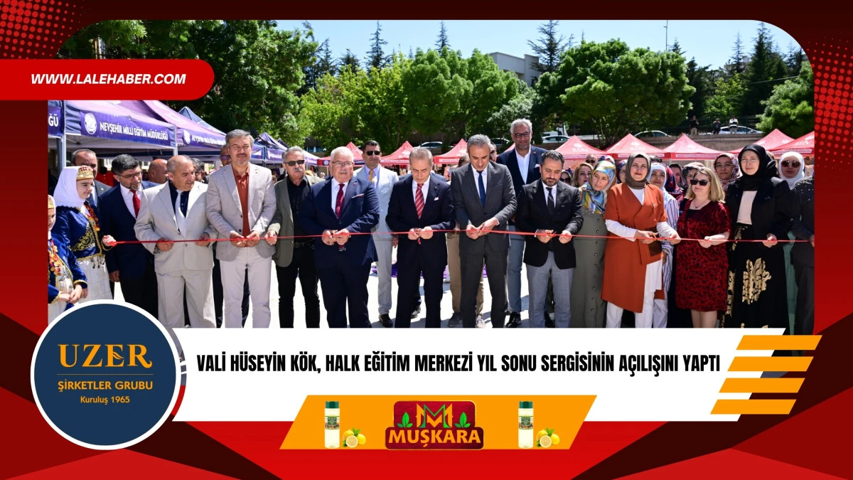 Vali Hüseyin Kök, halk eğitim merkezi yıl sonu ser